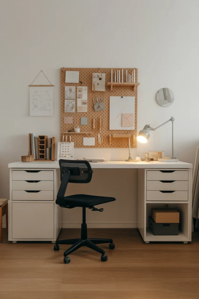 LINNMON Craft Table Setup