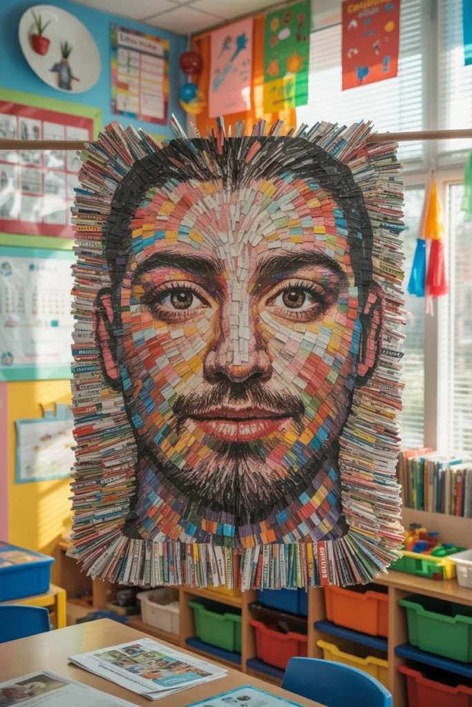 Magazine Mosaic Poster