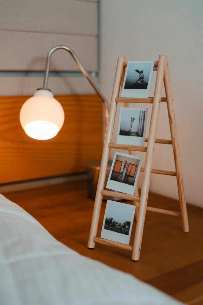 Mini Polaroid Display Ladder