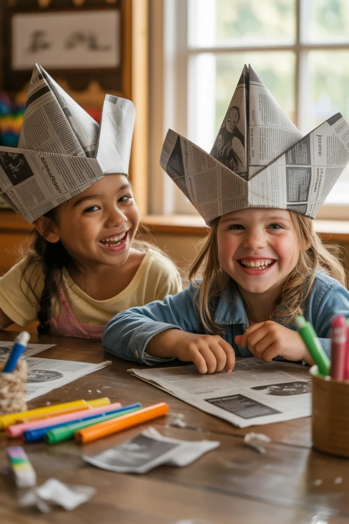 Newspaper Pirate Hat