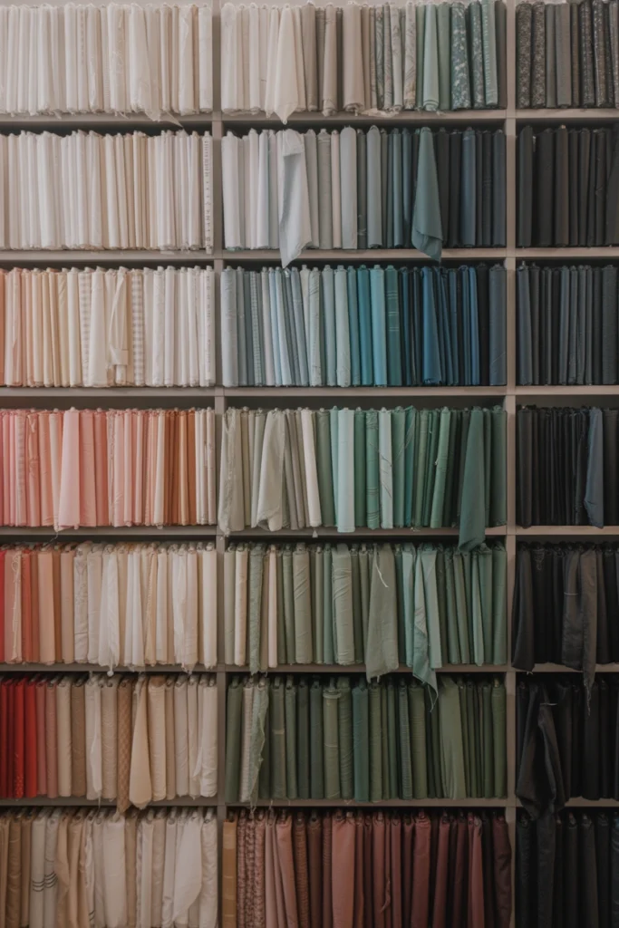 Organize Fabric by Color