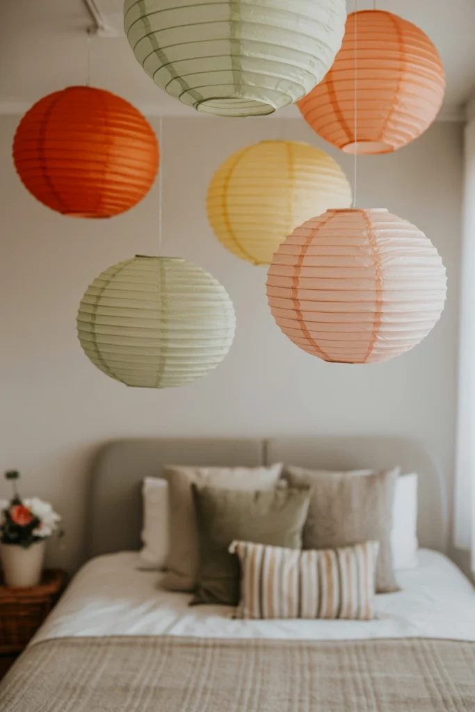 Paper Lantern Flower Cluster