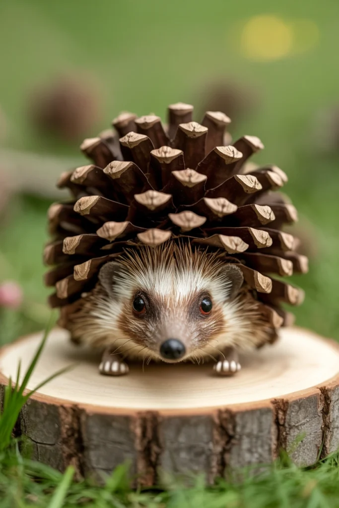 Pinecone Hedgehogs
