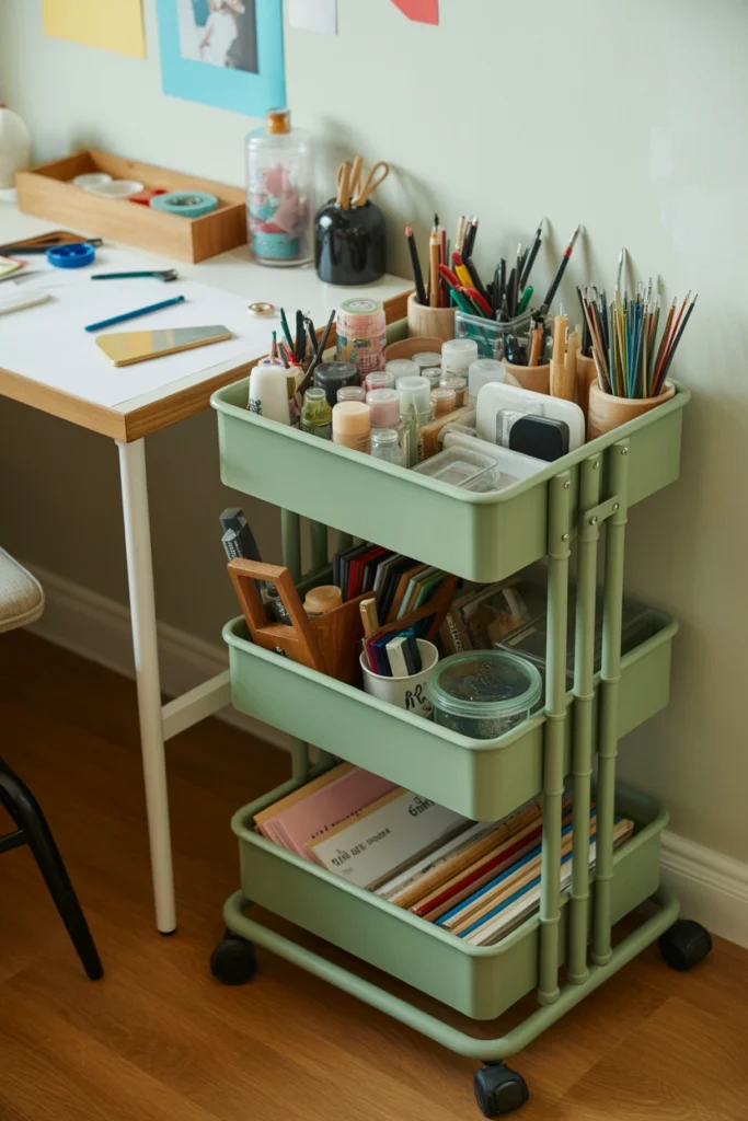 RÅSKOG Supply Cart Station