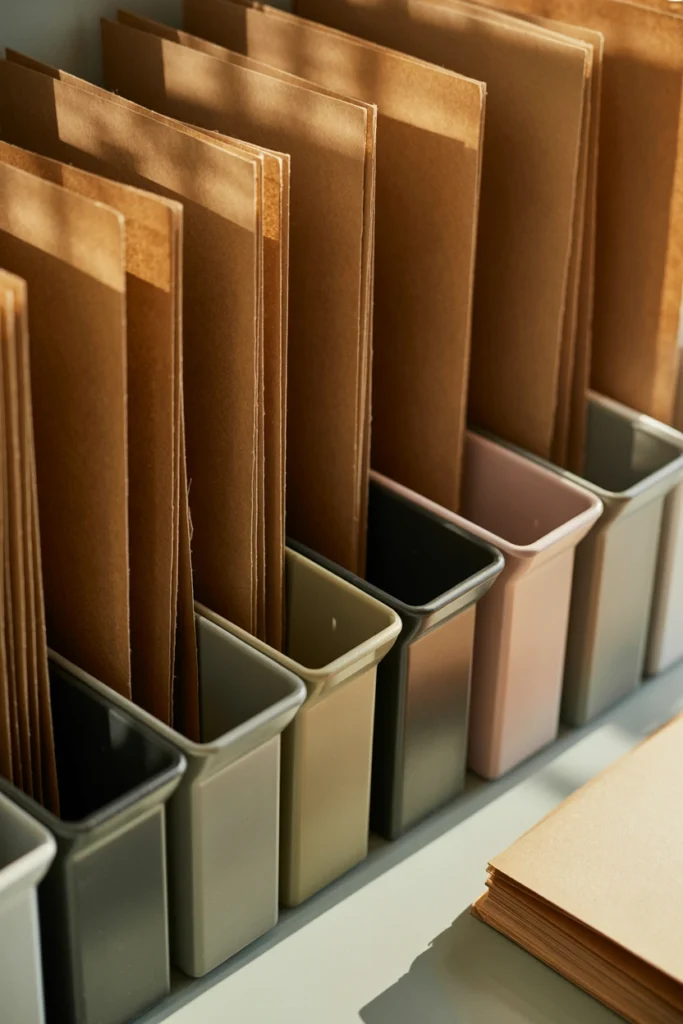 Store Paper Vertically