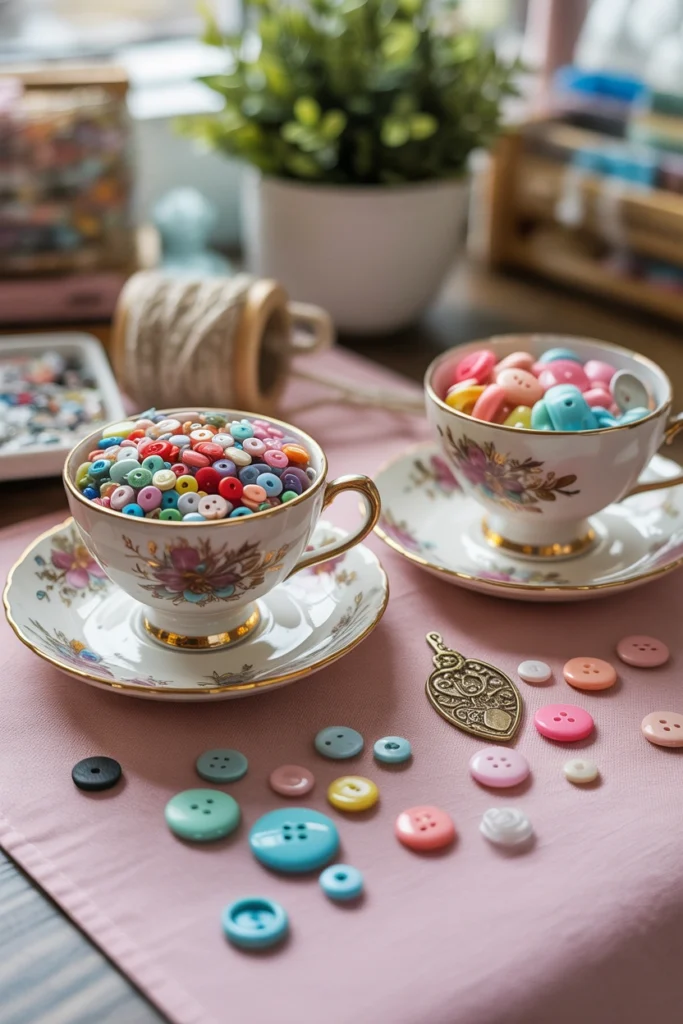 Teacup Bead Organizers