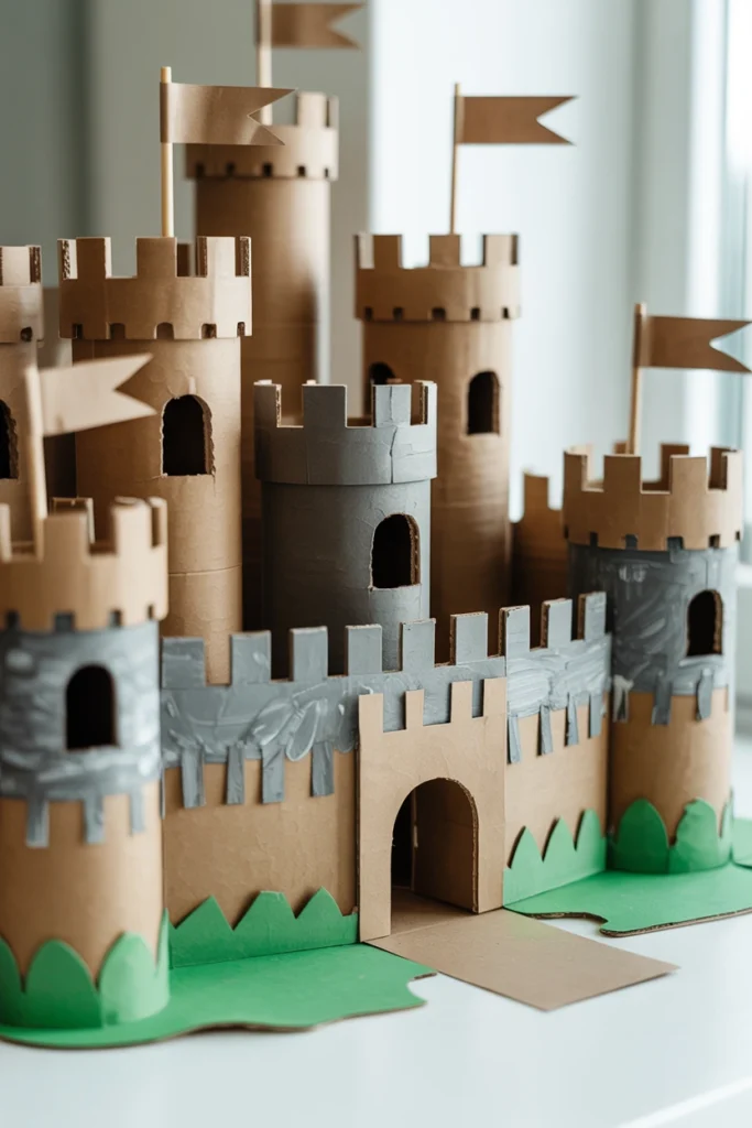 Toilet Paper Roll Castle