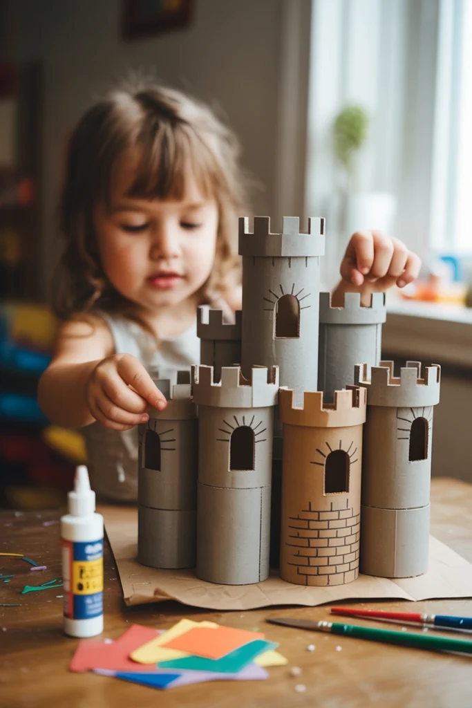 Toilet Paper Roll Castle