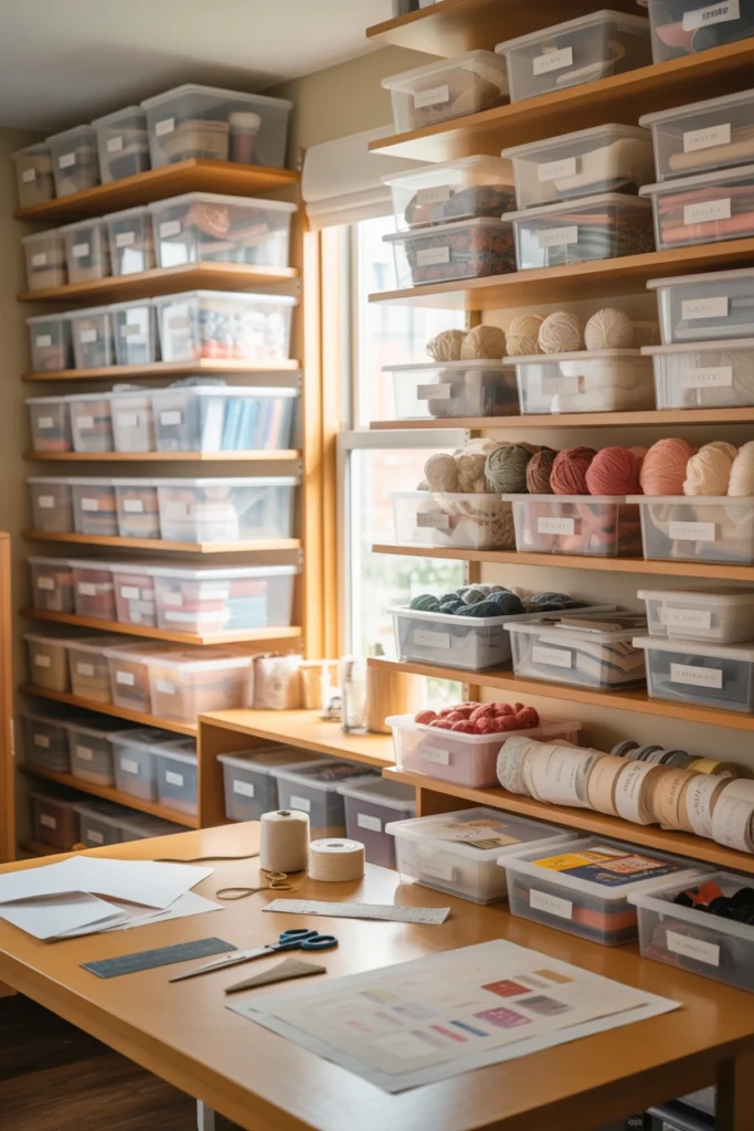 Use Stackable Storage Bins
