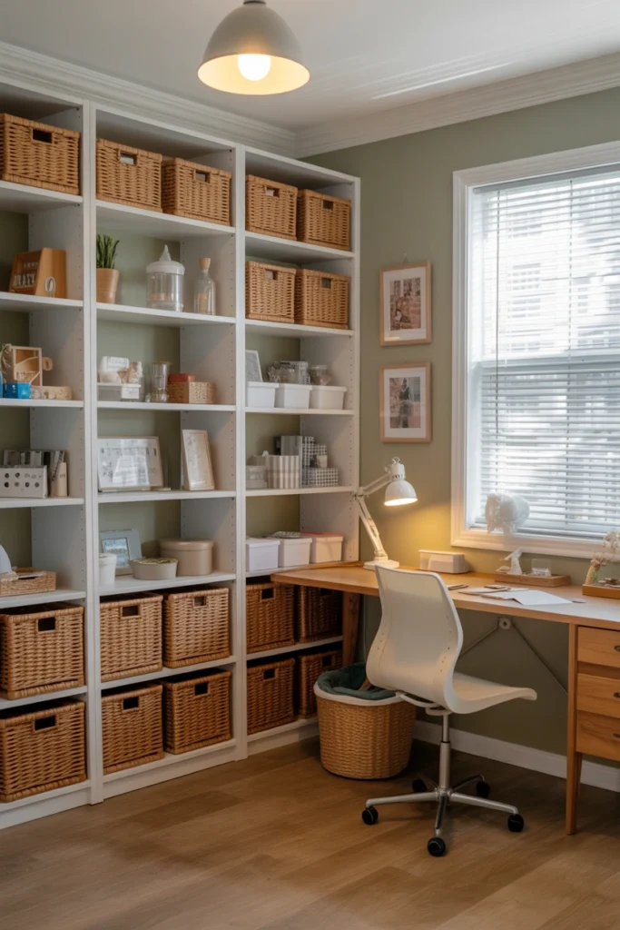Wall-to-Wall Storage Layout