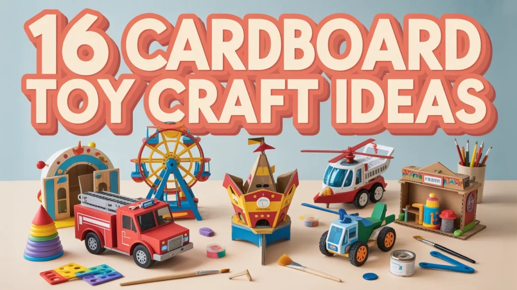 Cardboard Toy Craft Ideas