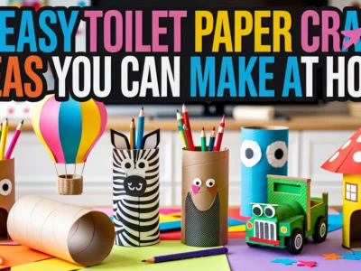 Easy Toilet Paper Roll Craft Ideas You Can Make at Home