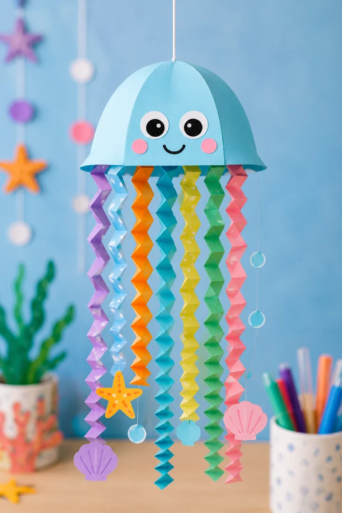 Paper Jellyfish Mobile