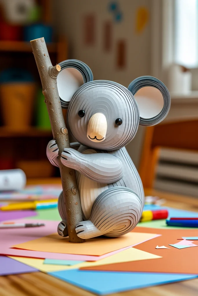 Paper Koala Hugger
