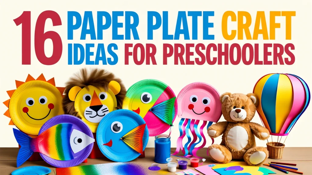 Paper Plate Craft Ideas for Preschoolers