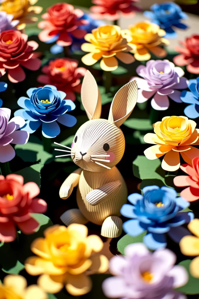 Rabbit Pop-Up Garden