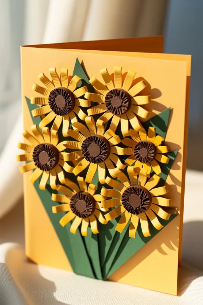 Sunflower Bouquet Card
