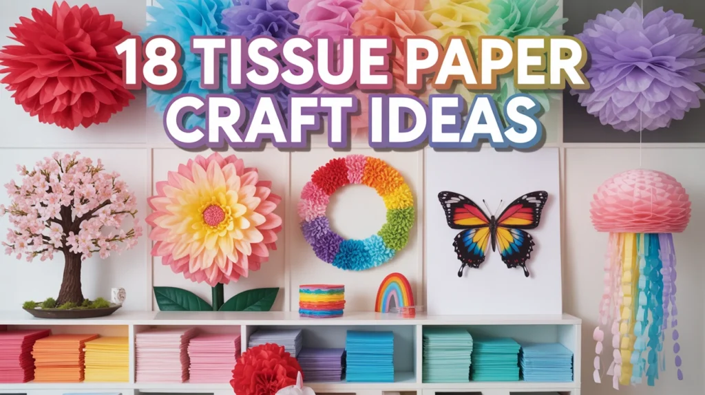 Tissue Paper Craft Ideas