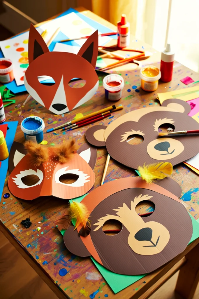 Woodland Animal Masks