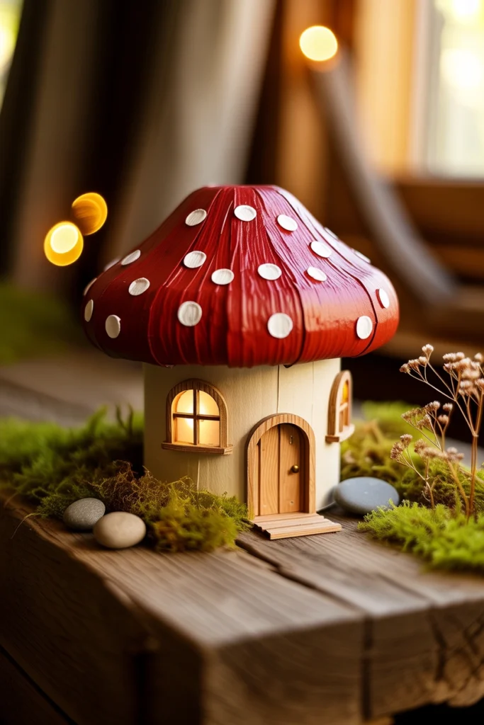 Woodland Mushroom House