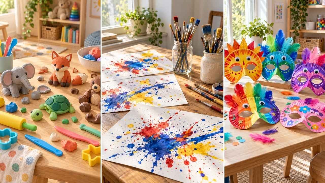 18 Best Arts and Crafts for Kids to Spark Their Creativity