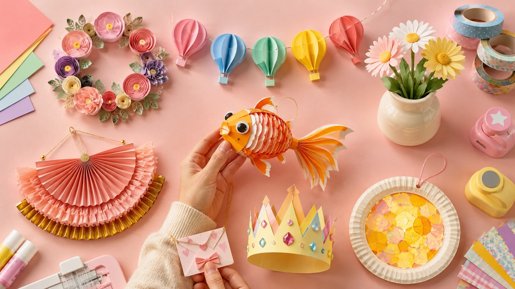 17 Best Cute Craft Ideas with Paper