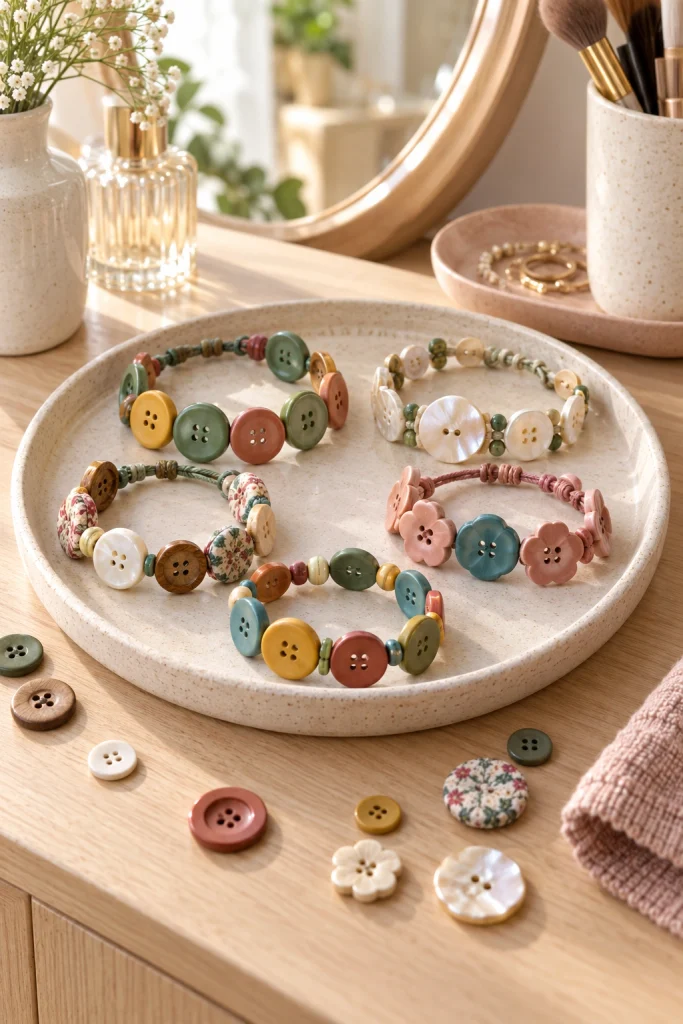 Button Bracelets