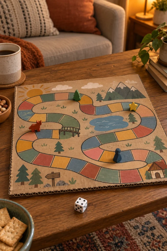Cardboard Crafts Board Game