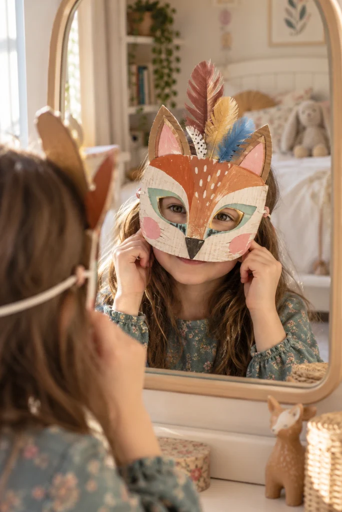Cardboard Crafts Mask