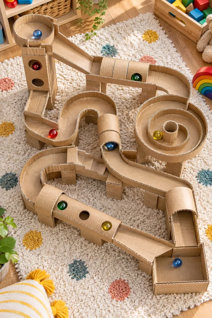 Cardboard Crafts Maze