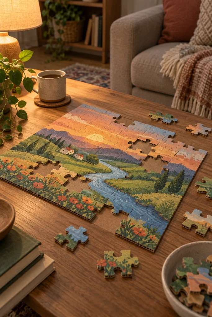Cardboard Crafts Puzzle
