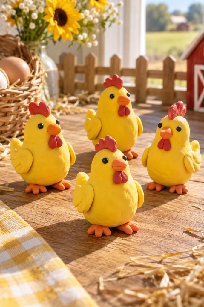 Clay Chickens Cluck