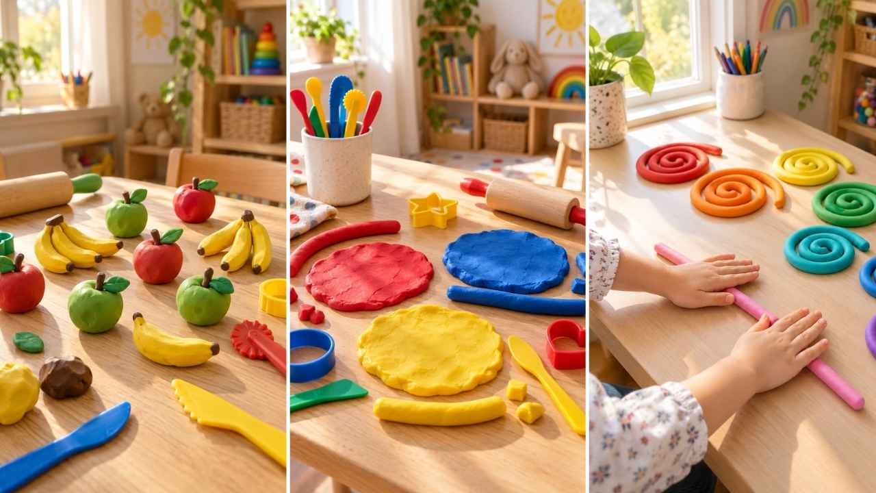 20 Easy Clay Crafts for Kindergarten