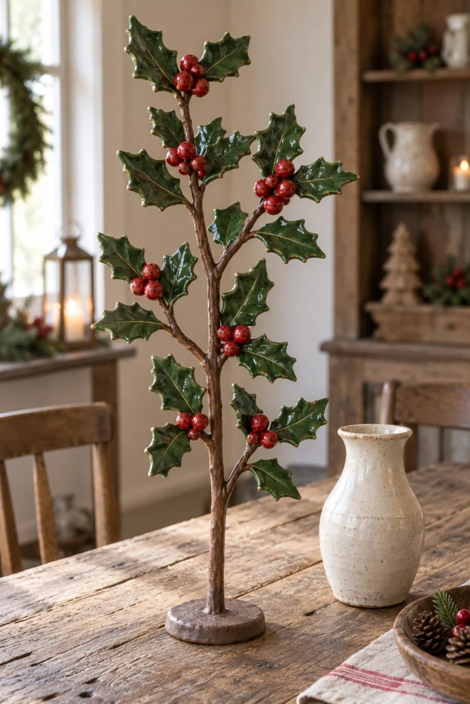 Clay Holly Branches