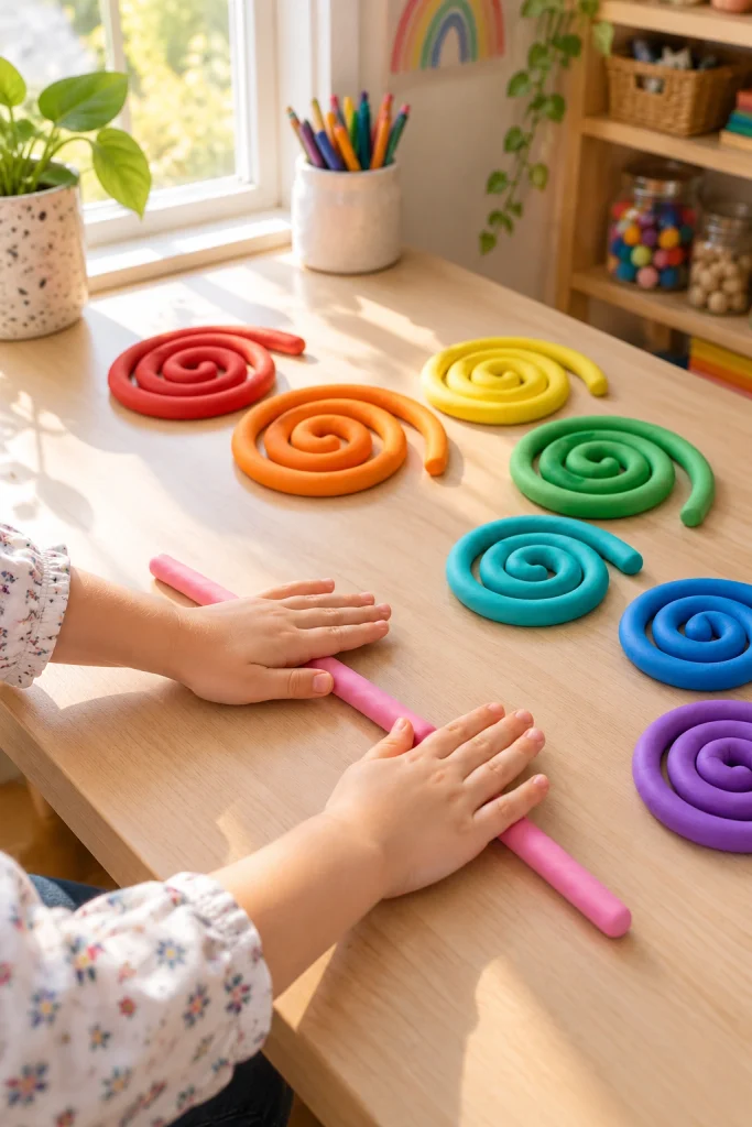 Clay Snakes Fun