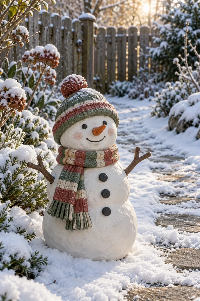 Clay Snowmen