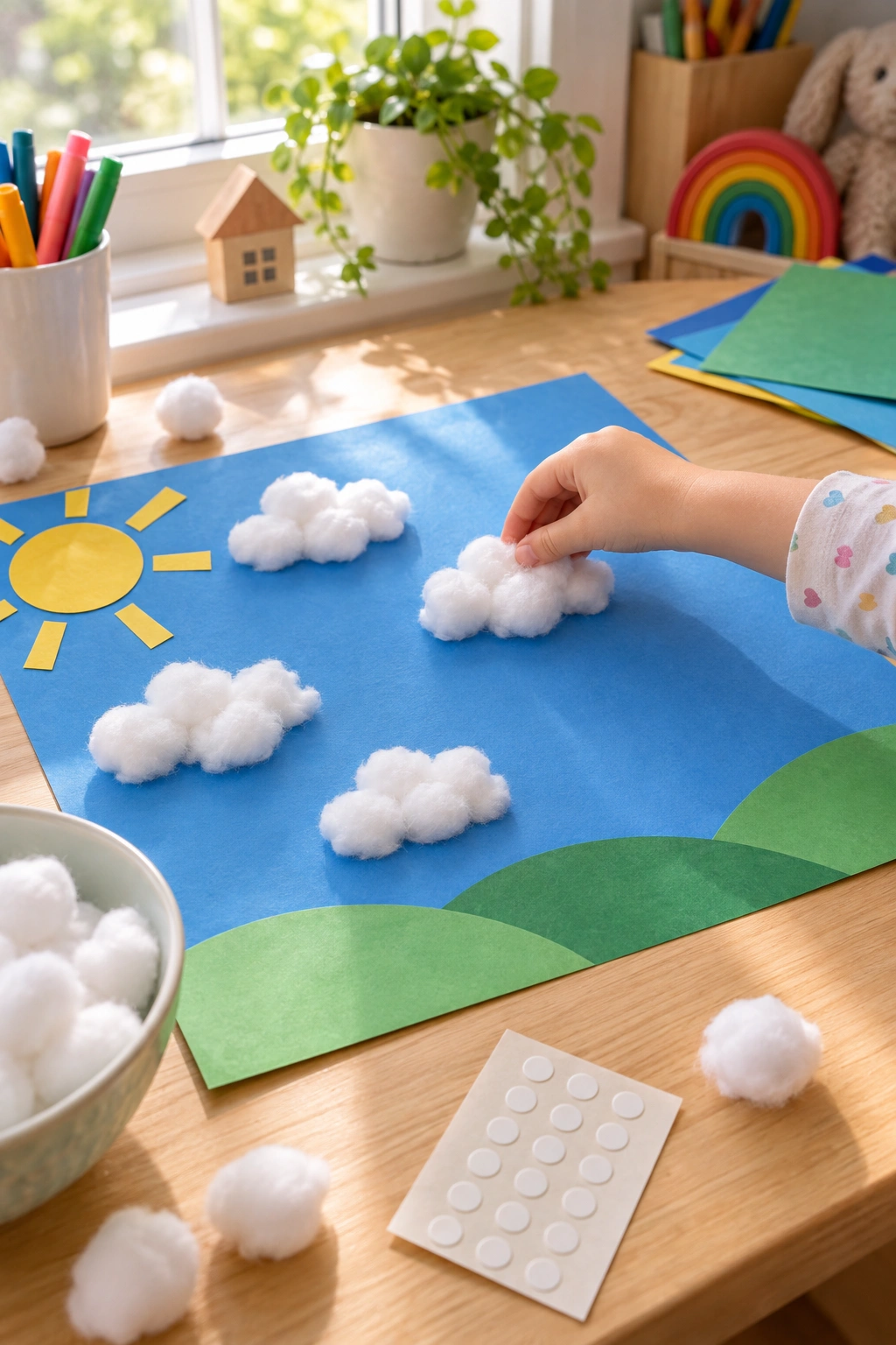 Cotton Ball Clouds