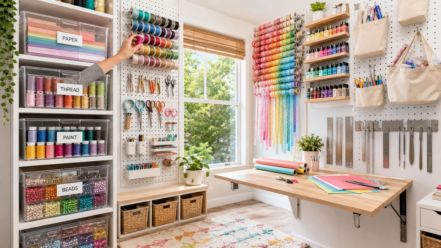 20 Craft Room Ideas for Small Spaces That Maximize Every Inch