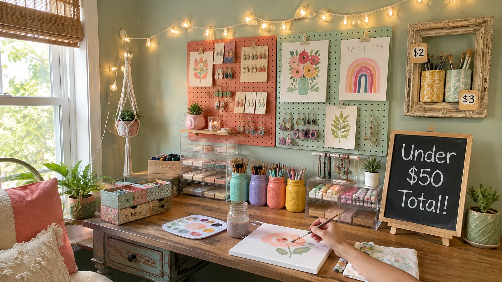18 Craft Room Makeover on a Budget