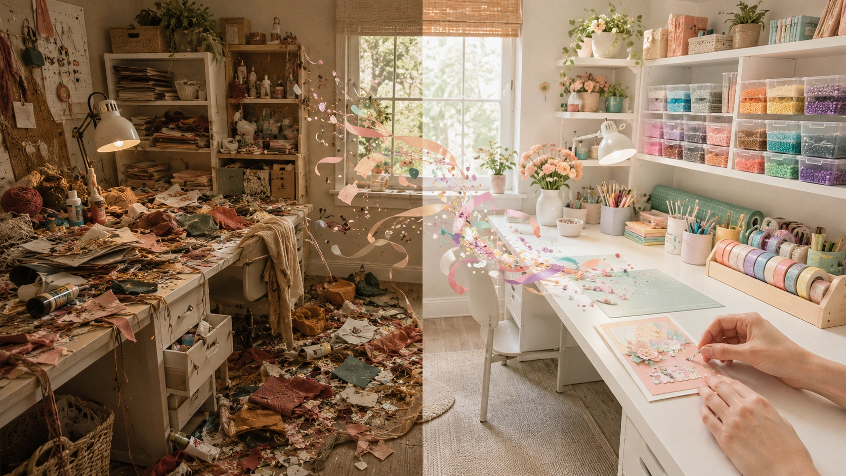 18 Craft Room Organization Ideas to Declutter Your Creative Space