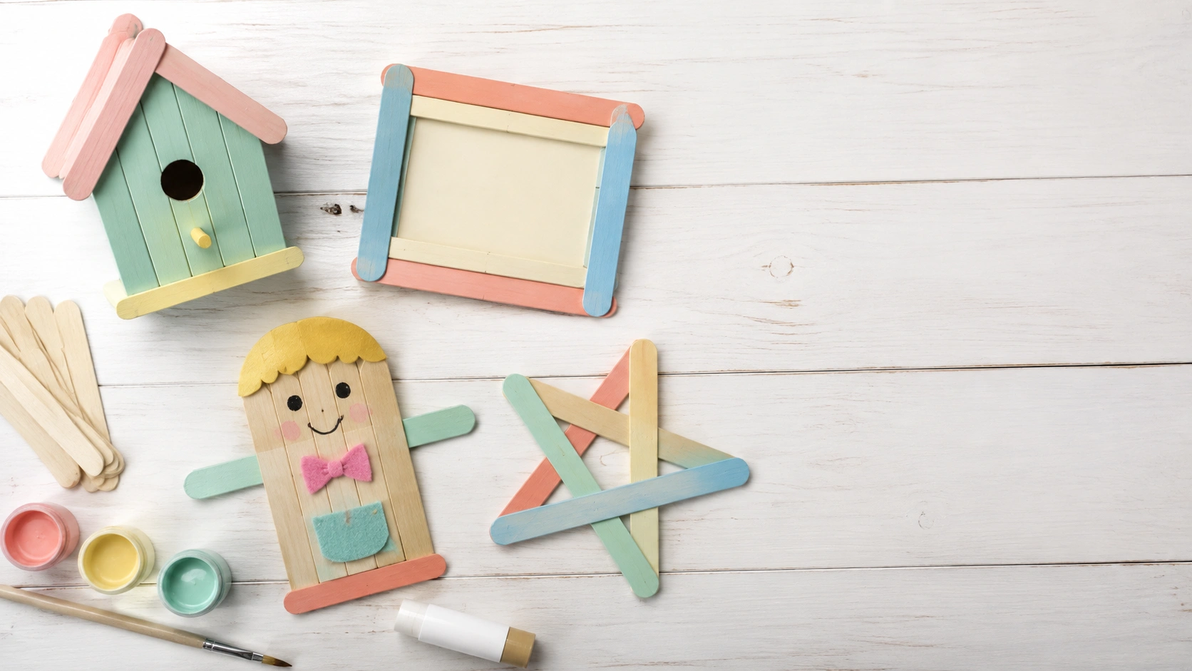 22 Creative Popsicle Stick Craft Ideas for Kids and Adults