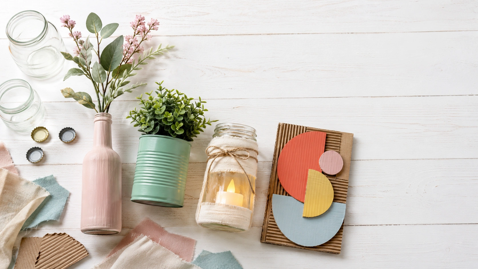 20 Creative Recycled Craft Ideas to Make Beautiful Home Decor