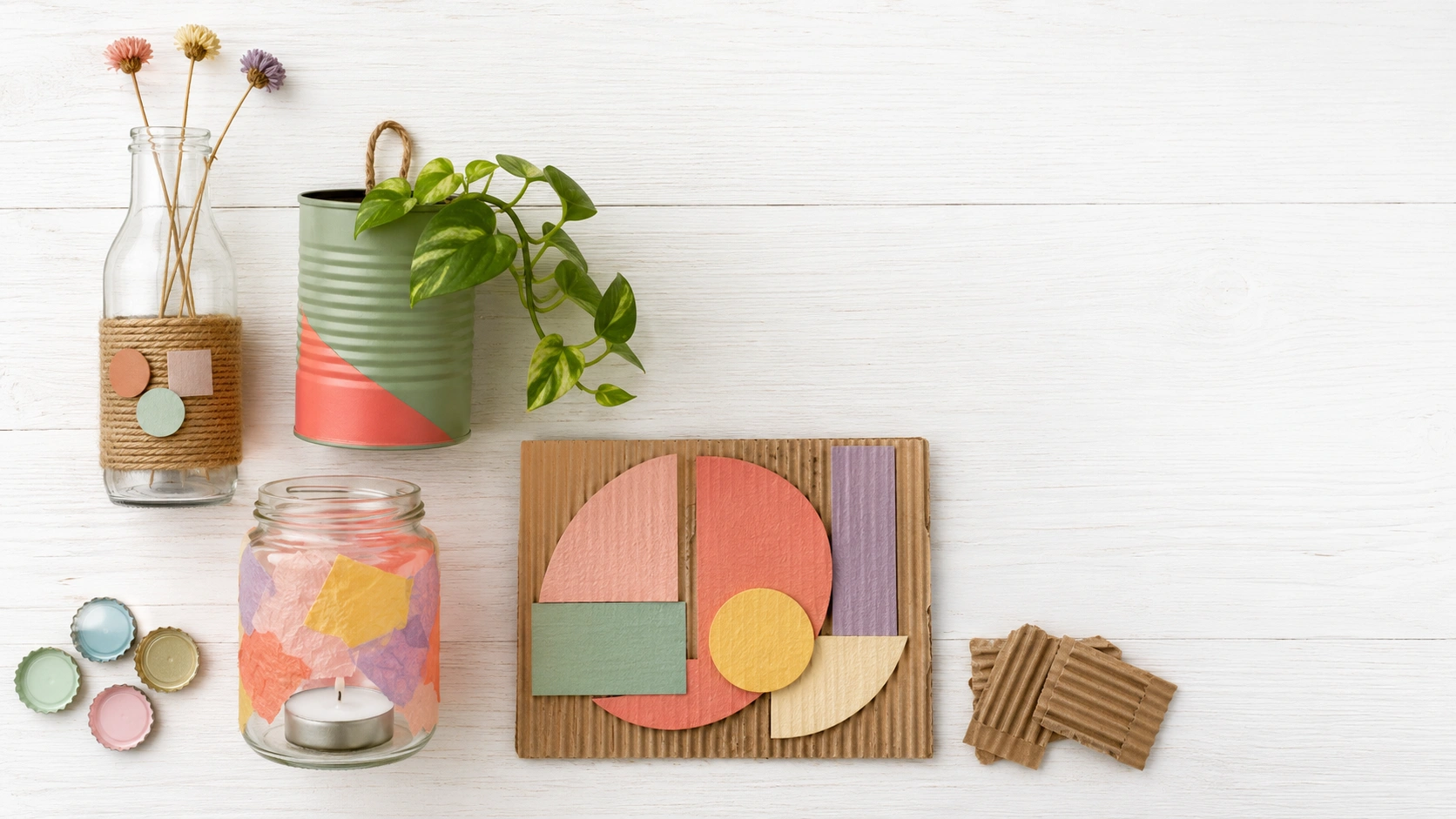 17 Creative Waste Material Craft Ideas That Make Beautiful Home Decor