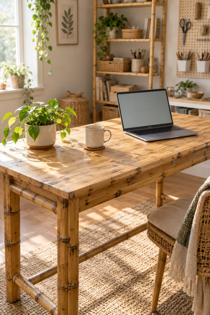 Eco‑Friendly Craft Room Ideas Desk