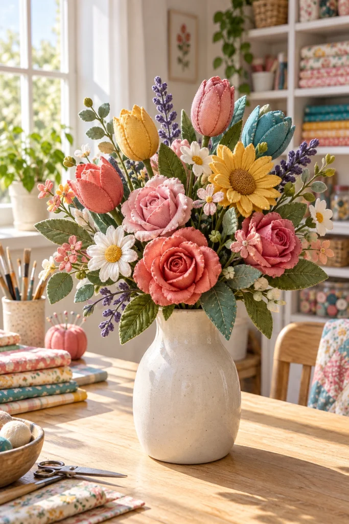 Fabric Flowers