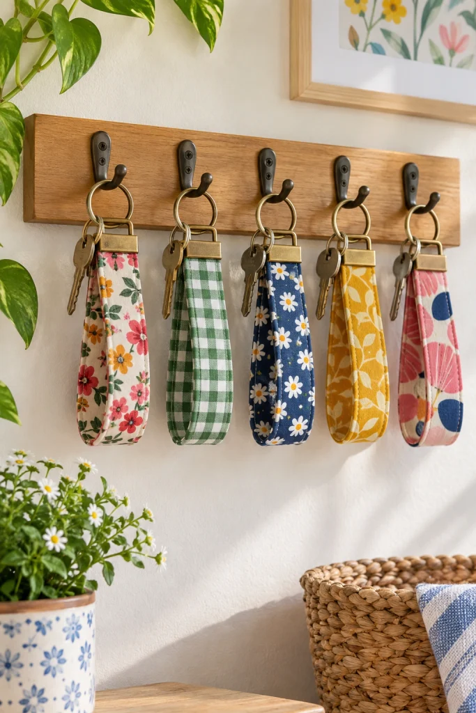 Fabric Key Fobs