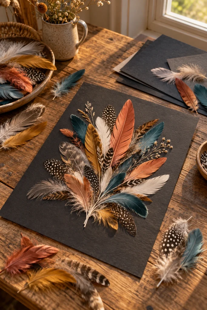 Feather Art Craft