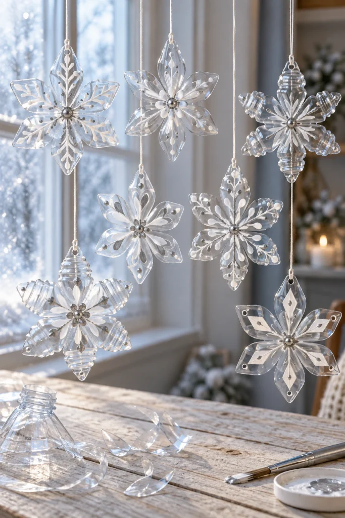 Frosted Bottle Snowflake