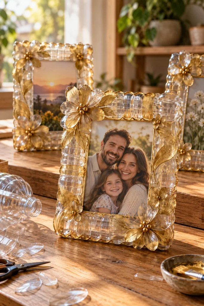 Golden Bottle Frame