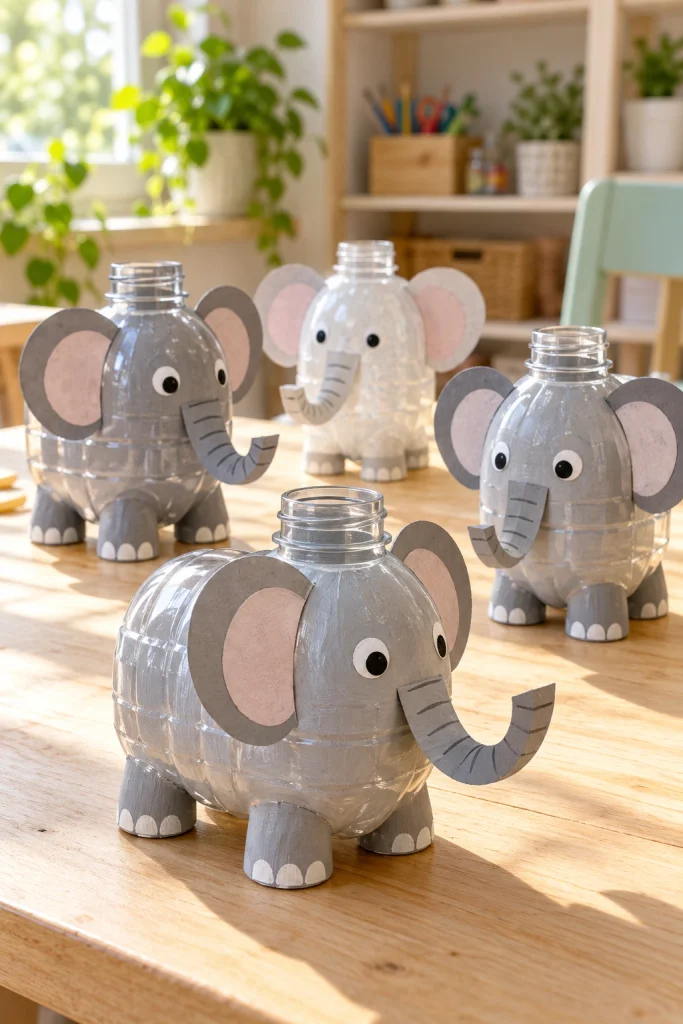 Gray Bottle Elephant